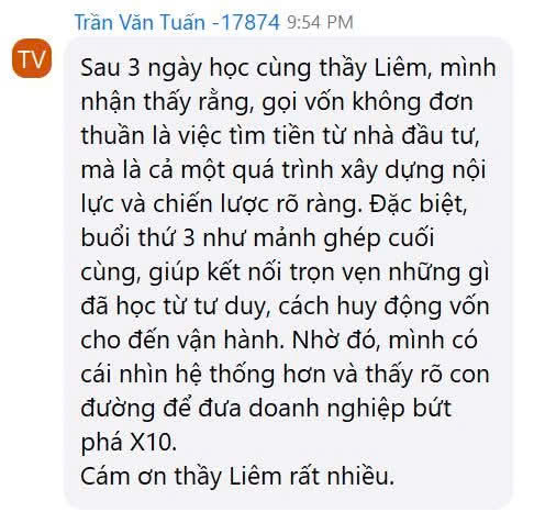 Cảm nhận học viên